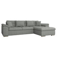 ECKSOFA Diana, Seite: Rechts - Alufarben, Holz/Textil (280/160cm) - MIRJAN24
