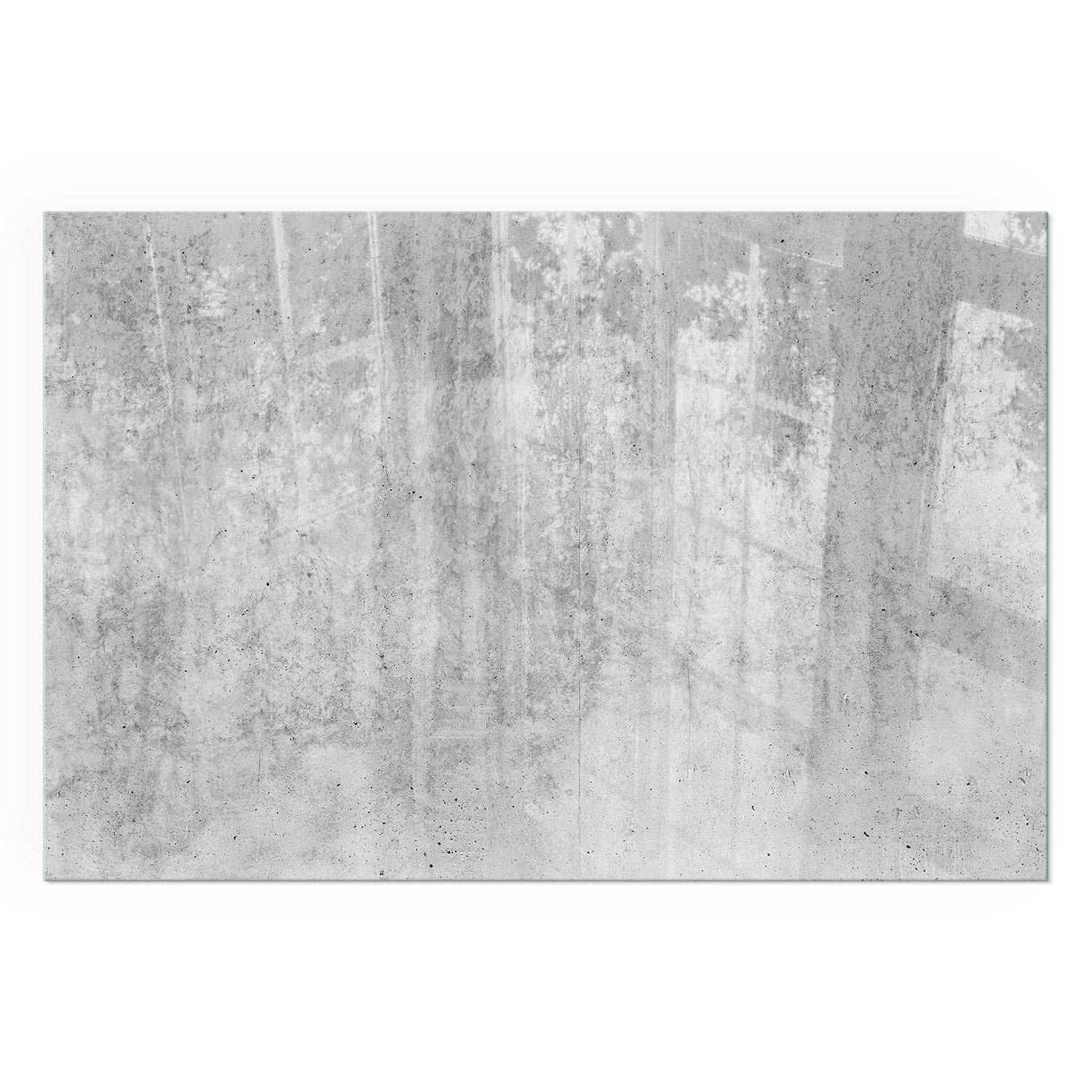 GLASPLATTE für Kamin 60x40 cm - Grau, Glas (60/40/0.4cm) - TULUP