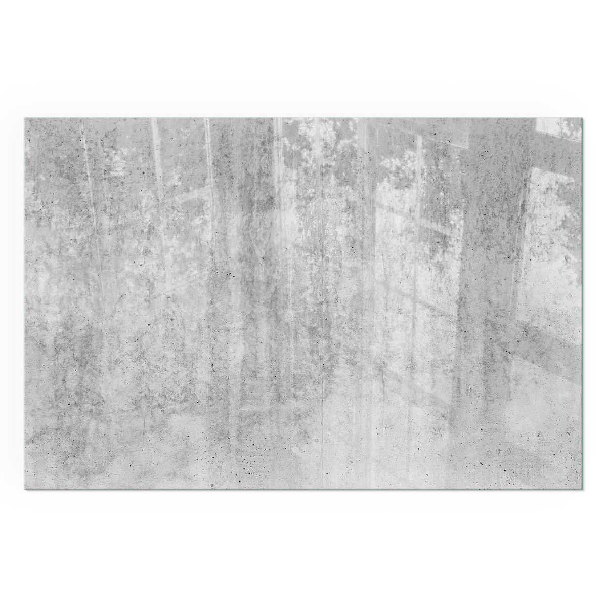 GLASPLATTE für Kamin 60x40 cm - Grau, Glas (60/40/0.4cm) - TULUP