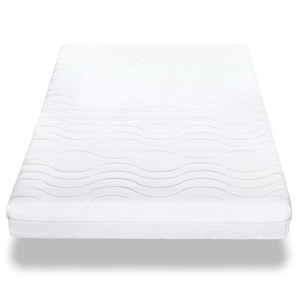 KALTSCHAUMMATRATZE Premium 90x200 cm - Weiß, Textil (90/200cm) - CloudComfort