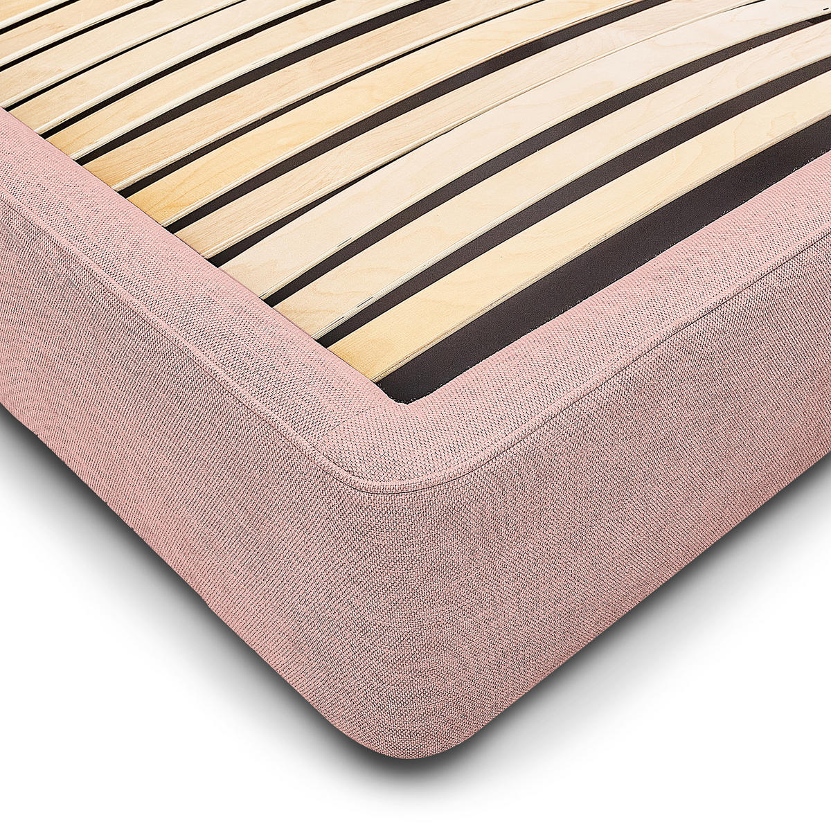 POLSTERBETT - Mauve, Textil (180/200cm) - home24