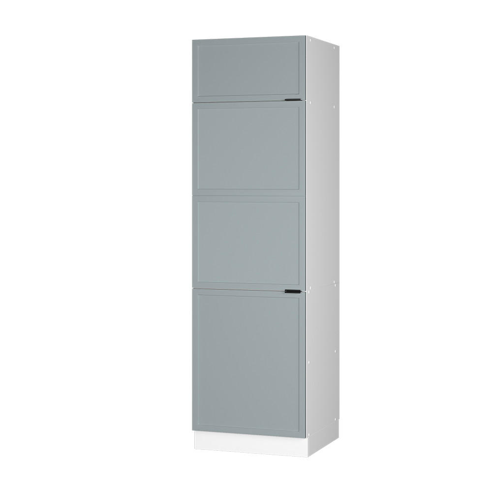 Weiß/Hellblau, Holzwerkstoff (60/206.8/58.1cm) - Vicco