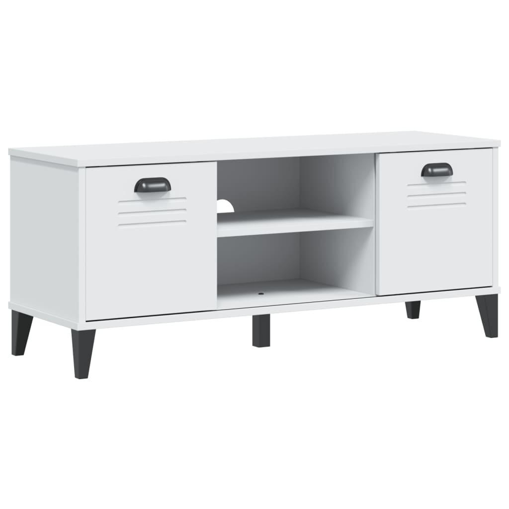 SCHUHSCHRANK Bruchsal 106/35/45 cm - Weiß, Holzwerkstoff (106/45/35cm) - Nettlife