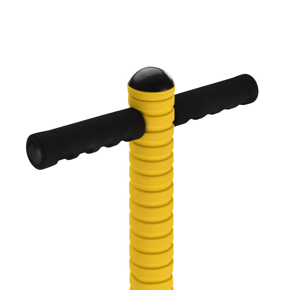 POGO-STICK - Gelb, Kunststoff/Textil (24/6cm) - Relaxdays