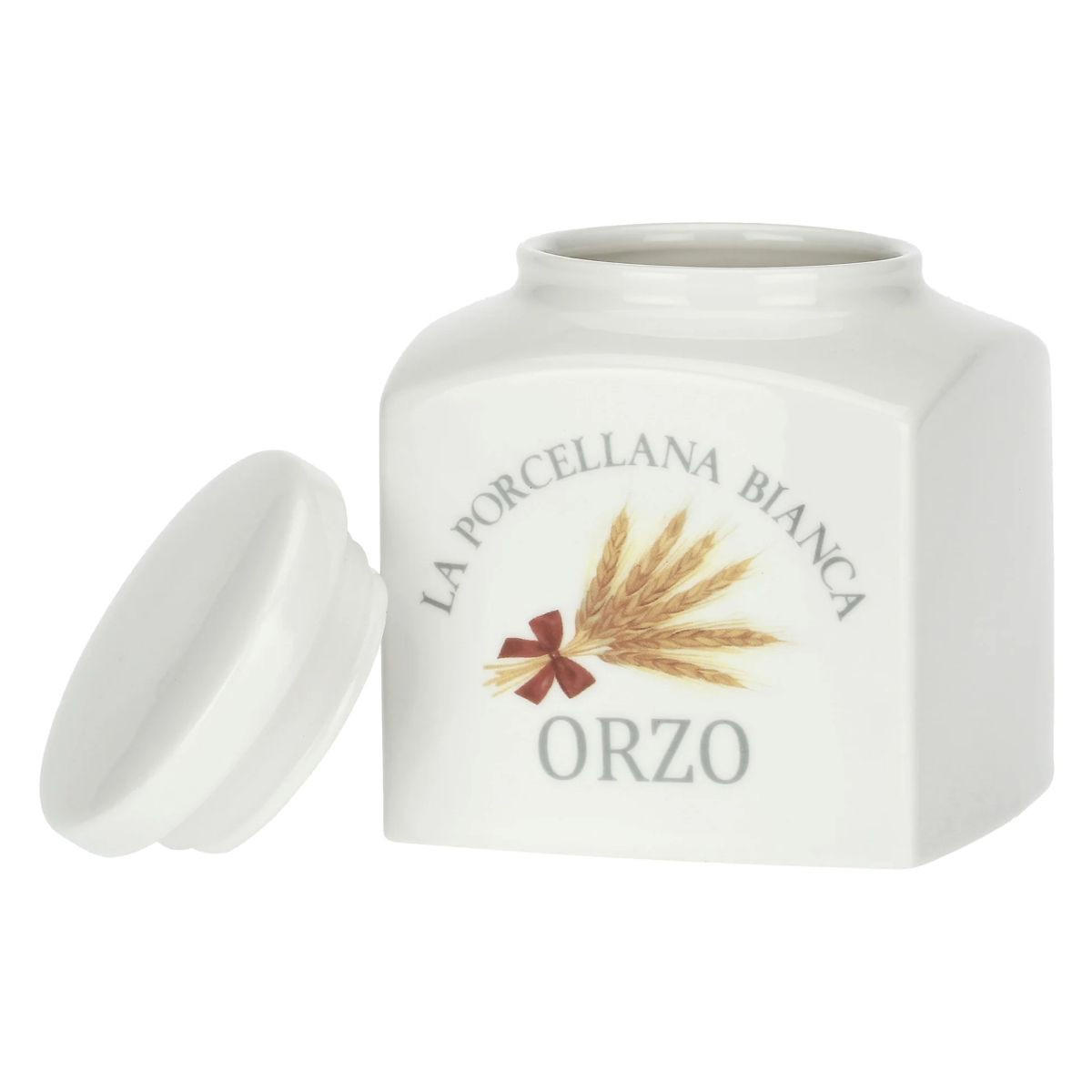 VORRATSDOSE Orzo 0,5 l - Multicolor, Keramik (10/10/11cm) - La Porcellana Bianca