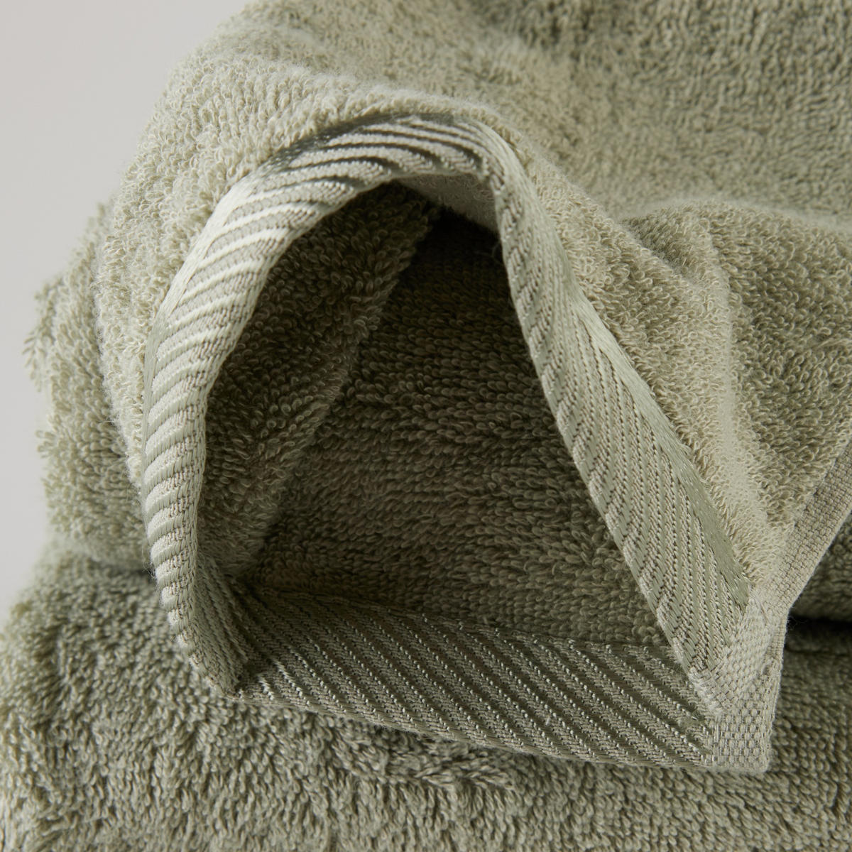 BADETUCH Bambo - Grün, Textil (50/90cm) - home&you