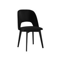 STUHL Monti 4, Holzfarbe: Schwarz - Schwarz, Holz (48/83/54cm) - MIRJAN24