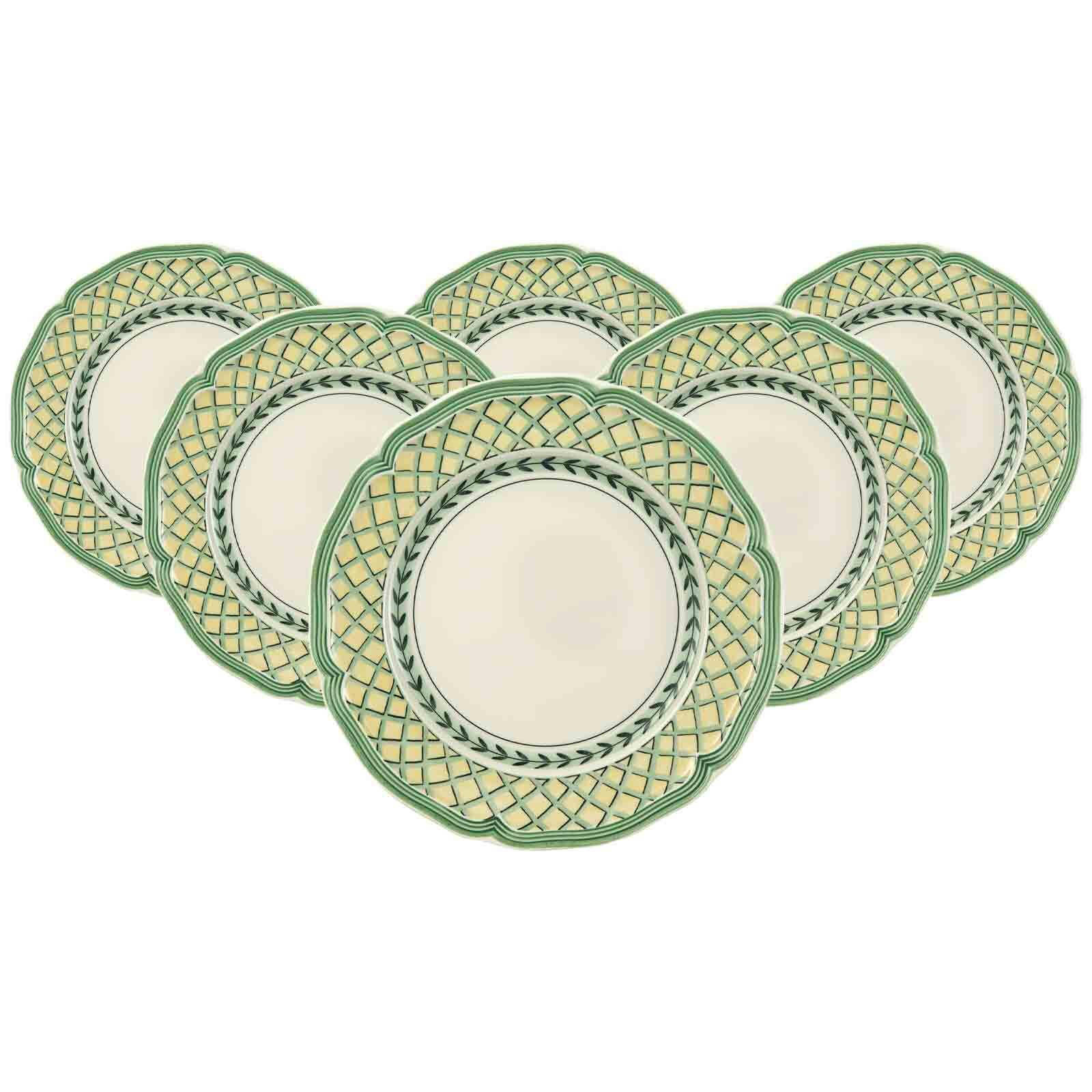 FRÜHSTÜCKSTELLER French Garden Orange bunt ø 20,7 cm 6er Set - Multicolor, Keramik (20.7cm) - Villeroy & Boch