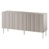 SIDEBOARD Isla 150 3D - Beige, Holzwerkstoff/Metall (151/75/40cm) - MIRJAN24