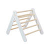 KLETTERDREIECK für Kinder, Montessori, Weiß - Weiß, Holz (59.5/59/60cm) - MeowBaby