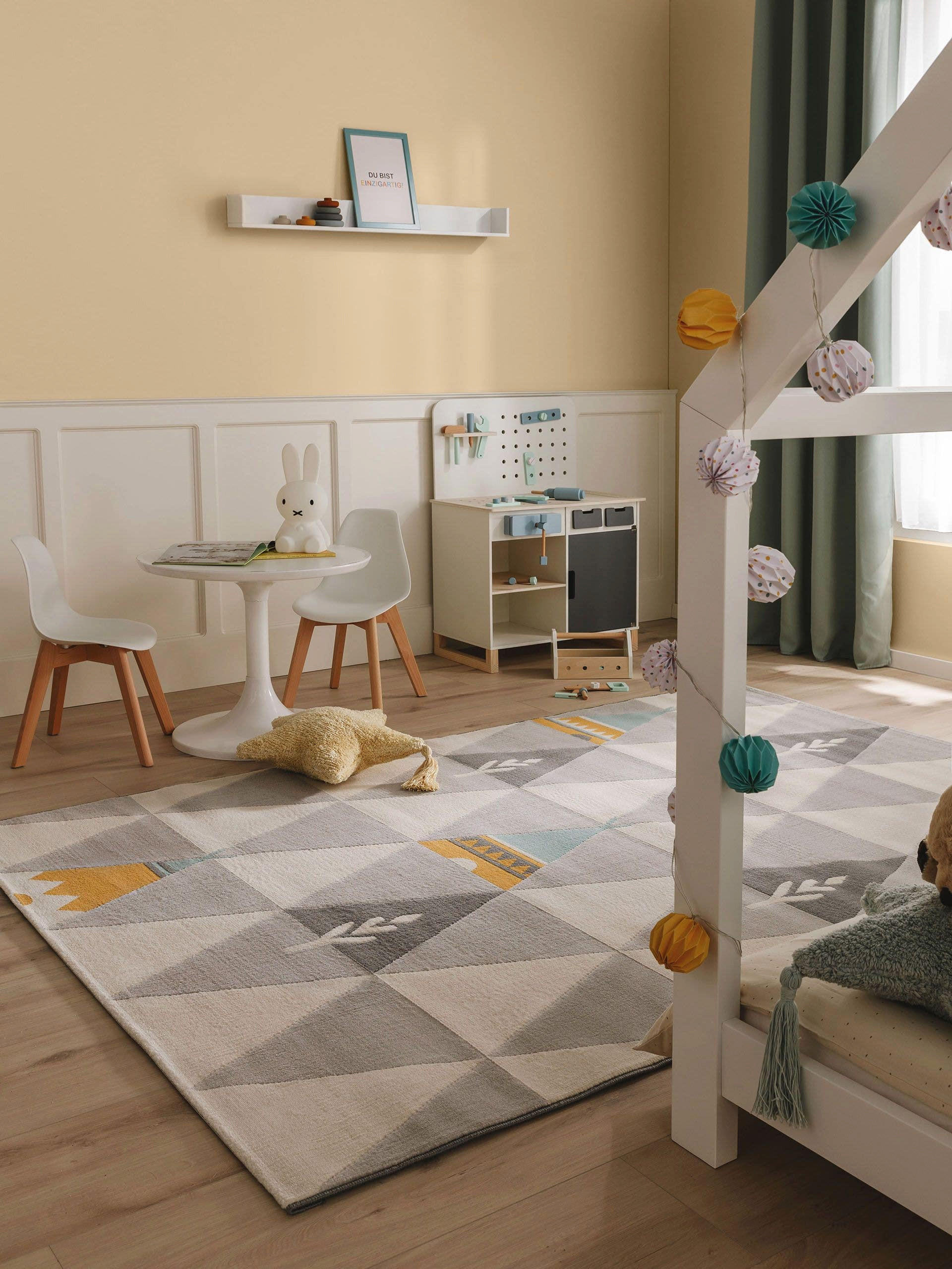 KINDERTEPPICH Juno Beige 120x170 cm - Beige, Textil (120/170cm) - Lytte