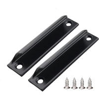 MÖBELGRIFF Schwarz 2er-Set Aluminium - Schwarz, Metall (2/2/9cm)