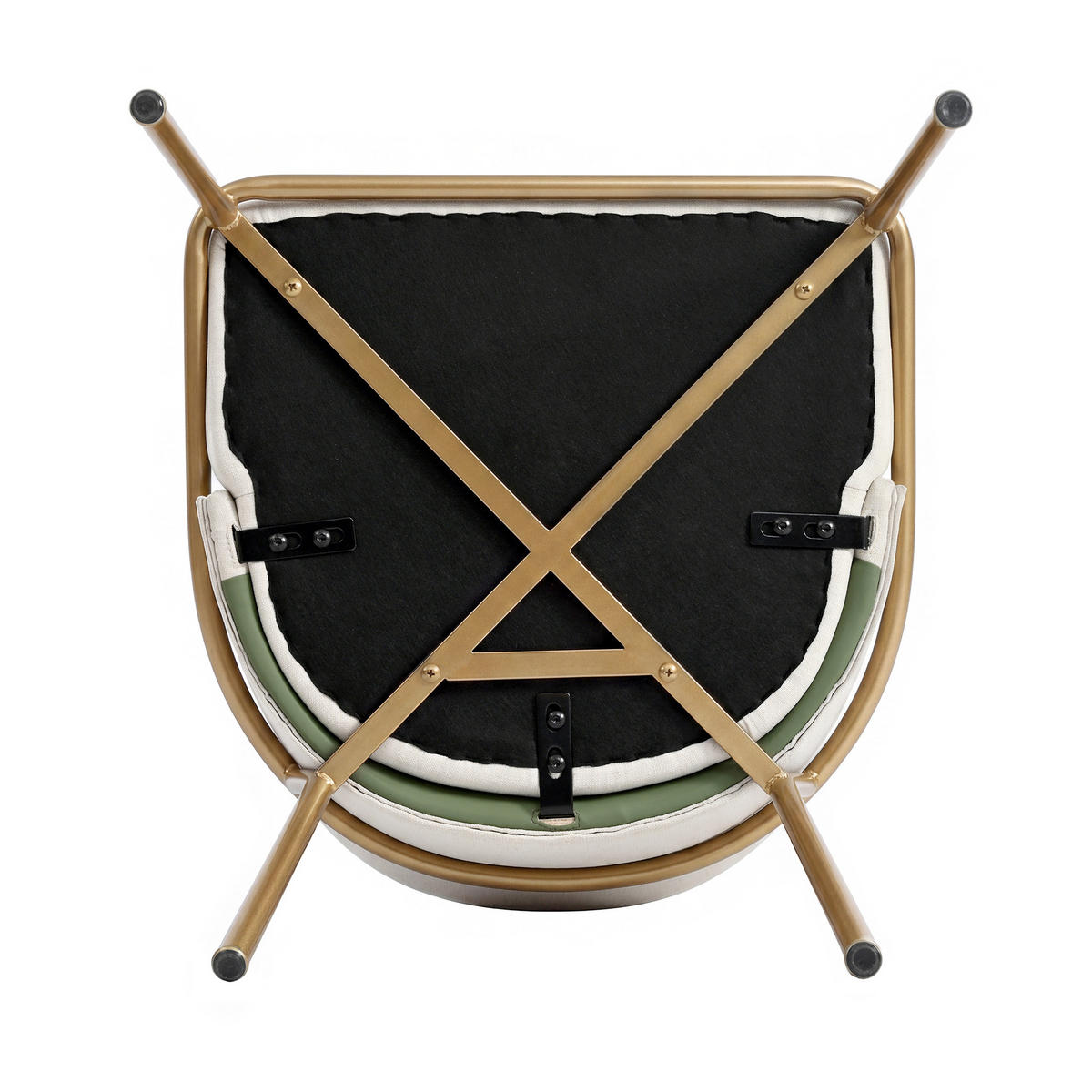 ARMLEHNSTUHL-SET DE-35889 6 Stück Grün - Grün, Holz (55/85/55cm) - ComfortXL
