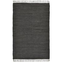 FLECKERLTEPPICH Chindi 70x140 cm - Anthrazit, Textil (70/140cm) - Rug and Roll