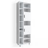 BADSCHRANK Ilias Weiß 60 x 190 cm - Weiß, Holzwerkstoff (60/190/30cm) - Vicco