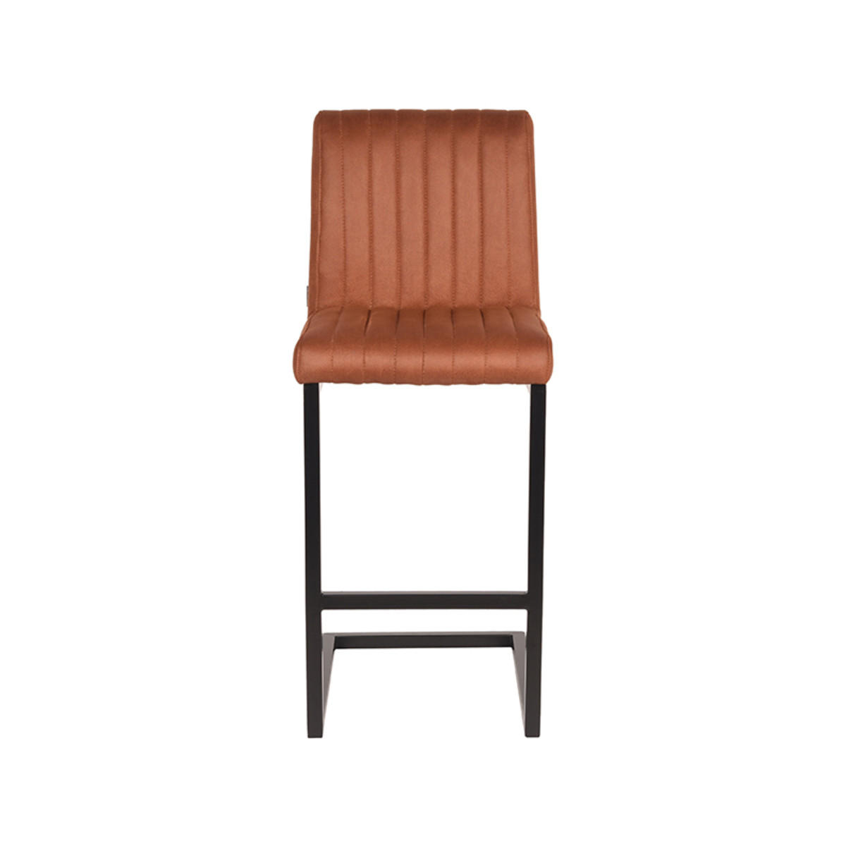 BARHOCKER Milo Braun 53/41/100 cm 2er-Set - Braun, Textil (41/100/53cm) - LABEL51