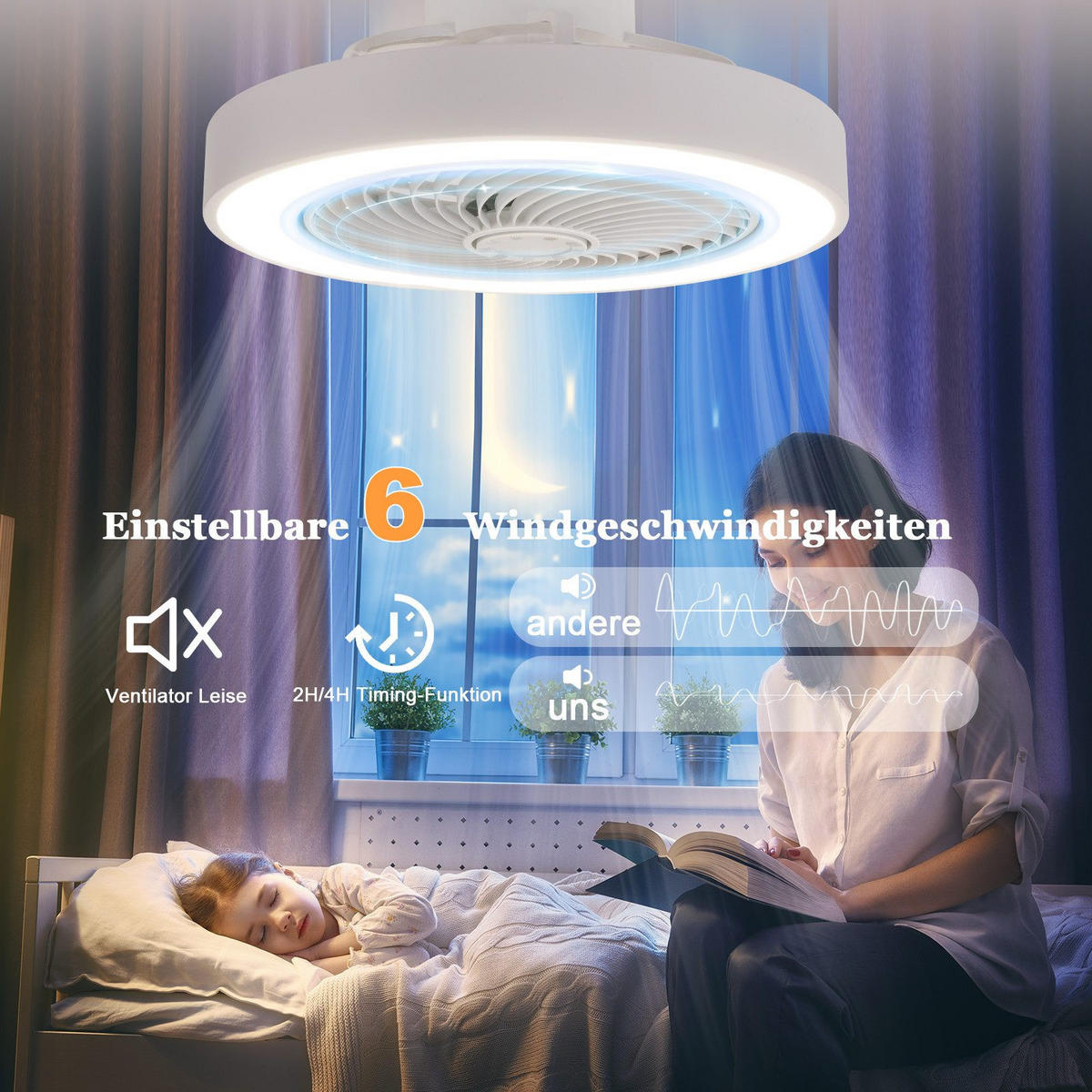 TAKFLÄKT Essen II 46/46/22cm - Vit, Plast (46/46/22cm) - Nettlife