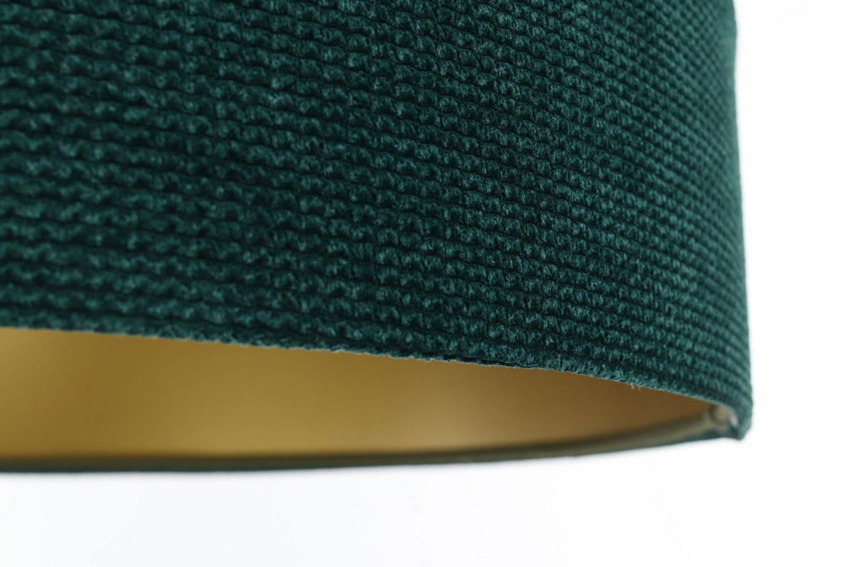 HÄNGELEUCHTE Grün 50/25 cm - Goldfarben/Grün, Kunststoff (50/0.8/25cm) - ONZENO