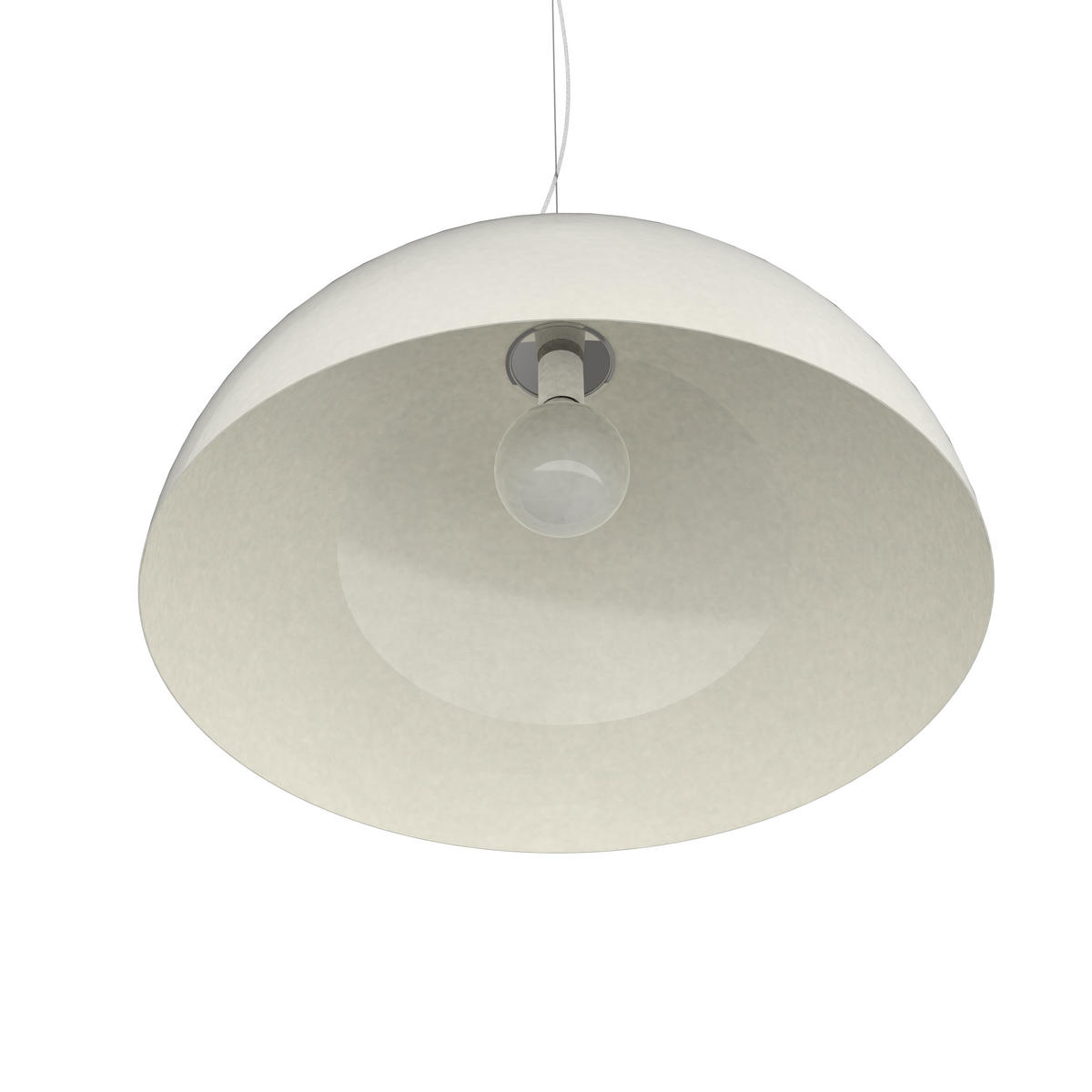 HÄNGELEUCHTE - Weiß Hochglanz, Metall (60/60/30cm) - Lumicom