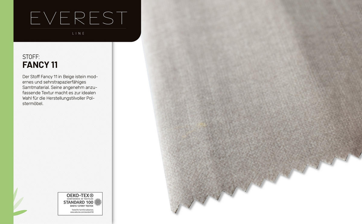 BOXBETT Everest beige 140 x 200 cm Doppelbett mit hochwertiger Bonell-Matratze und Topper - Cappuccino, Holz (140/200cm) - Panda Möbel