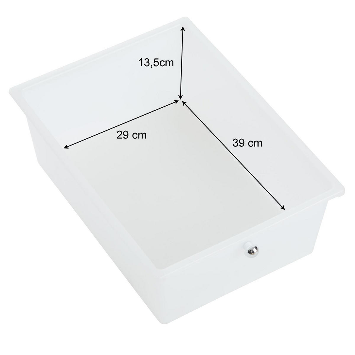 BADROLLWAGEN GINA - Transparent, Kunststoff/Metall (64/65/39cm) - IDIMEX
