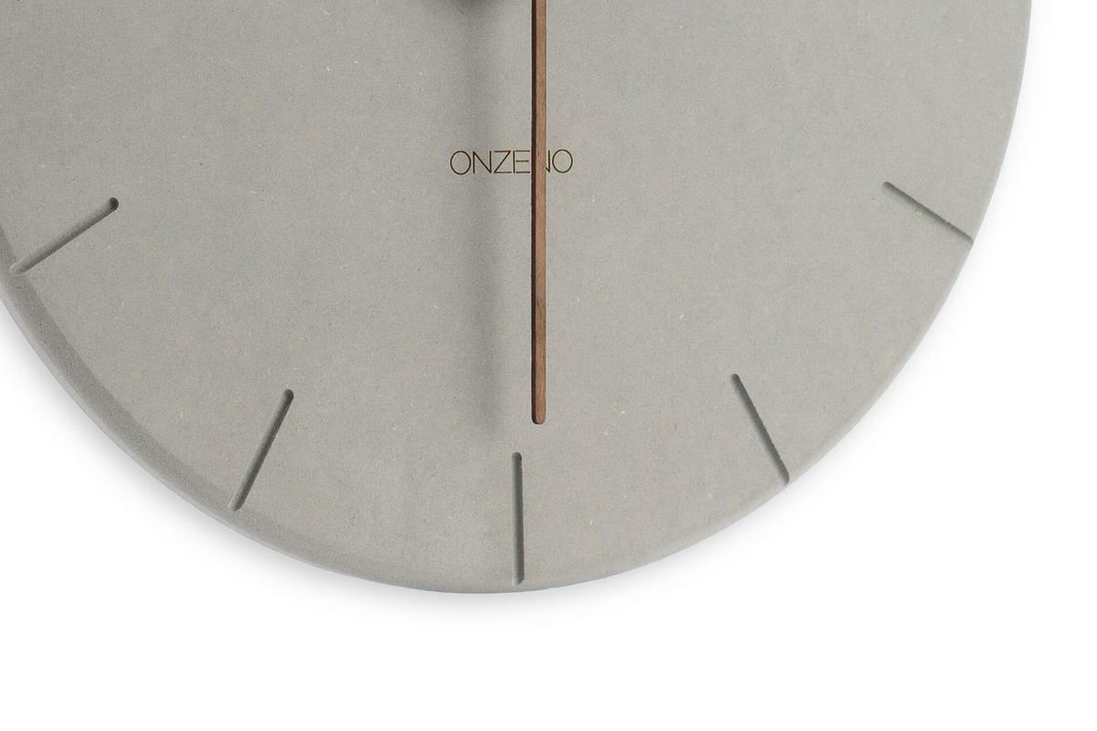 WANDUHR Design Grau 29/29 cm - Grau, Holzwerkstoff (0.62/29/1cm) - ONZENO