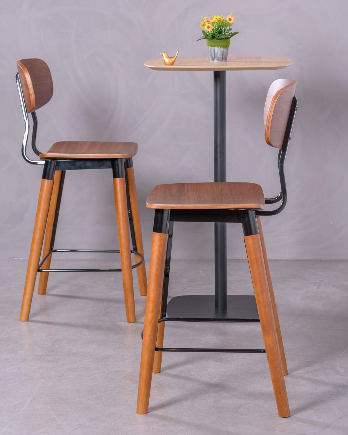 HOCKER Holz Walnussfarben - Walnussfarben, Holz (50/103/47cm) - Nest Dream