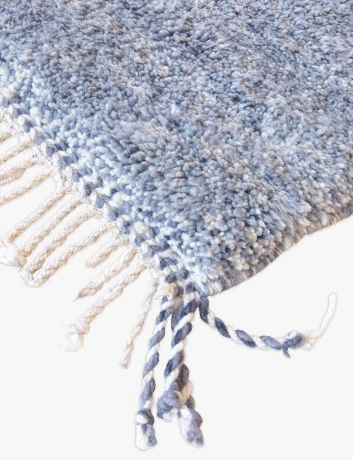 BERBERTEPPICH Prestige elegant 114x 164 cm - Blau, Naturmaterialien (114/164cm) - AFK Living