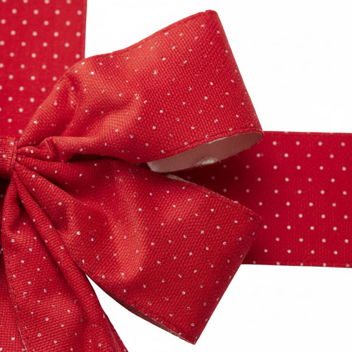 TÜRDEKO Schleife 33/42 cm - Rot, Textil (10/42/33cm) - Home Styling Collection