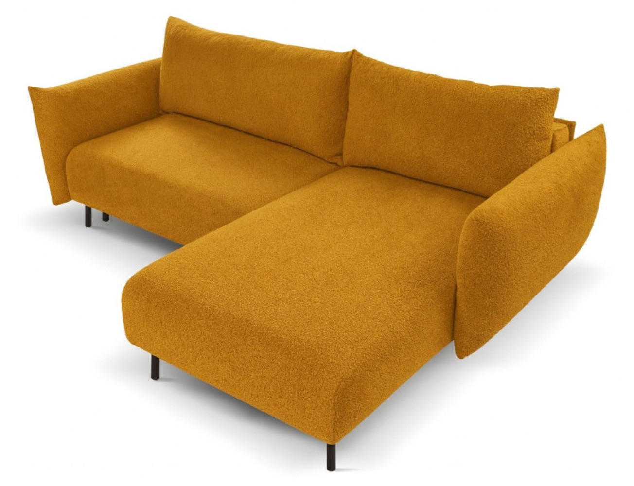 ECKSOFA Orange DELI Mit Schlaffunktion Rechts - Orange, Textil (171/257cm) - Sepro Meble