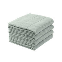 HANDTUCHSET Turin - 4-teilig - 50x100 cm - Hellpetrol - Petrol, Textil (50/100cm) - SCHIESSER