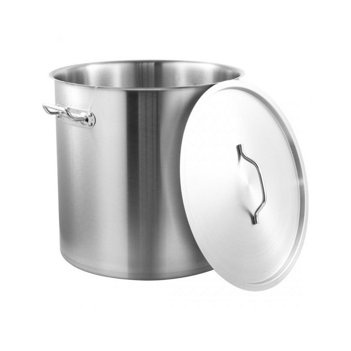 TOPF Silber 45/45/45 cm KH1967 - Silberfarben, Metall (45cm) - Kinghoff 