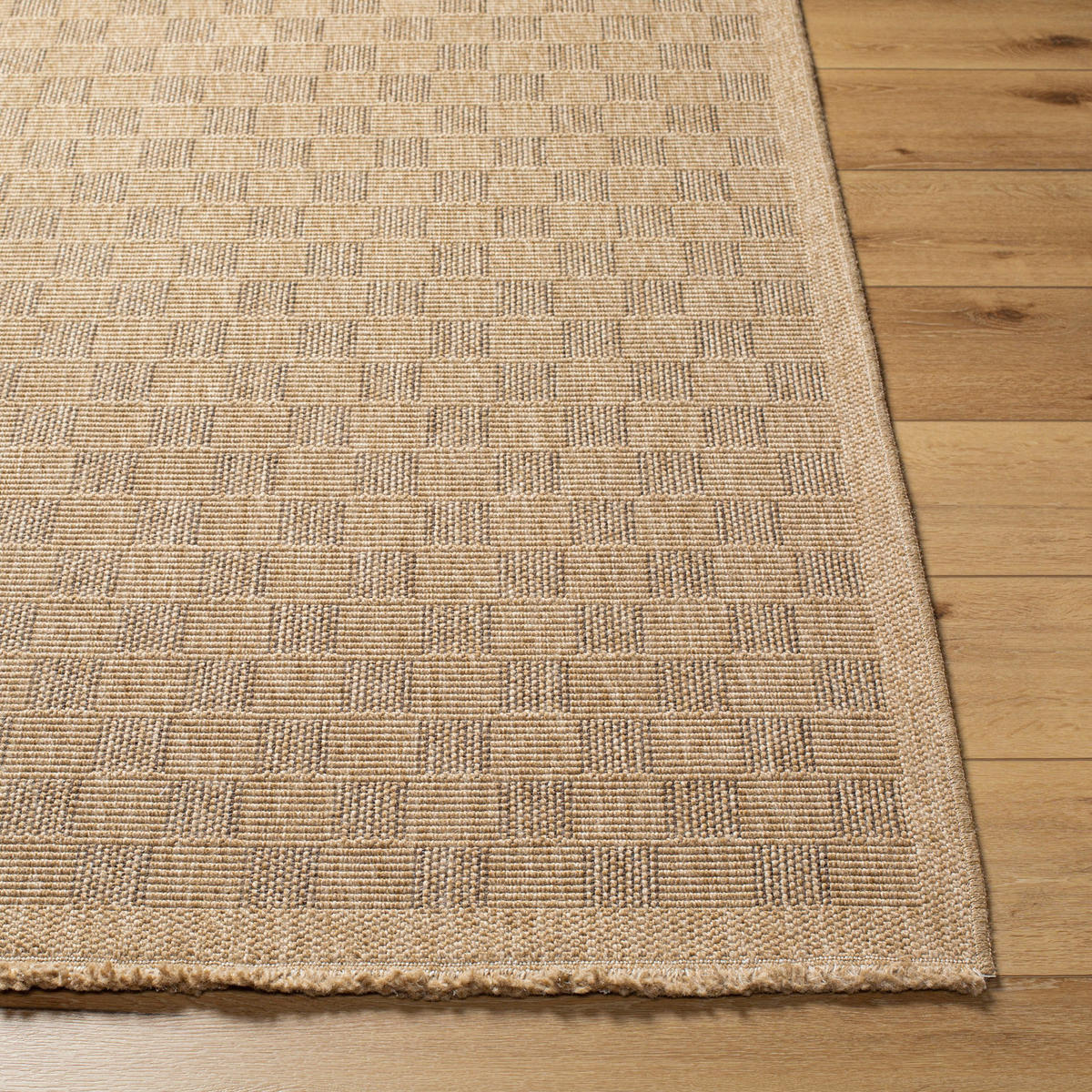 OUTDOORTEPPICH Tori Jute-Optik 160/213 cm Hellbraun - Hellbraun, Textil (160/213cm) - LIVABLISS