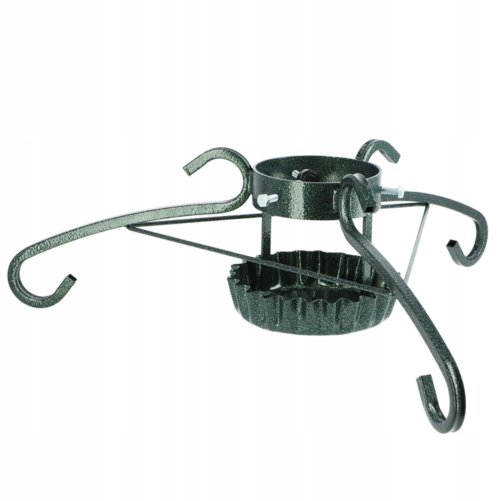 WEIHNACHTSBAUMSTÄNDER aus Stahl 61 cm, grün - Grün, Kunststoff/Metall (19.5cm) - KADAX