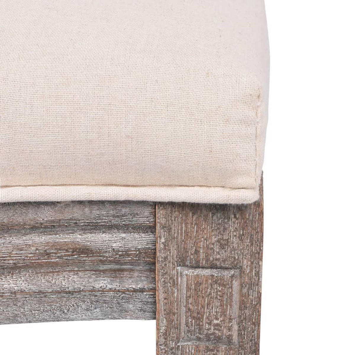 STUHL-SET 6Stk. 50*95.5*56 - Creme, Metall (50/95.5/56cm) - ZMH