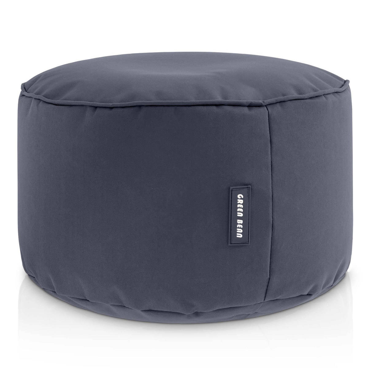 SITZSACK-HOCKER Pouf "Stay" 45x25cm - Grau, Textil (45/25/45cm) - Green Bean