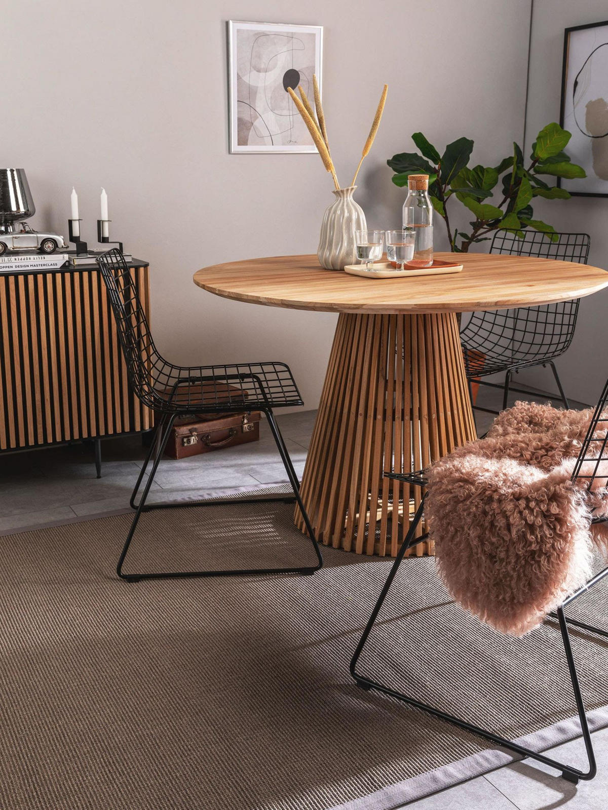 SISAL koberec Sana Šedá 300x400 cm - šedá, přírodní materiály/umělá hmota (300/1cm) - KUNSTLOFT