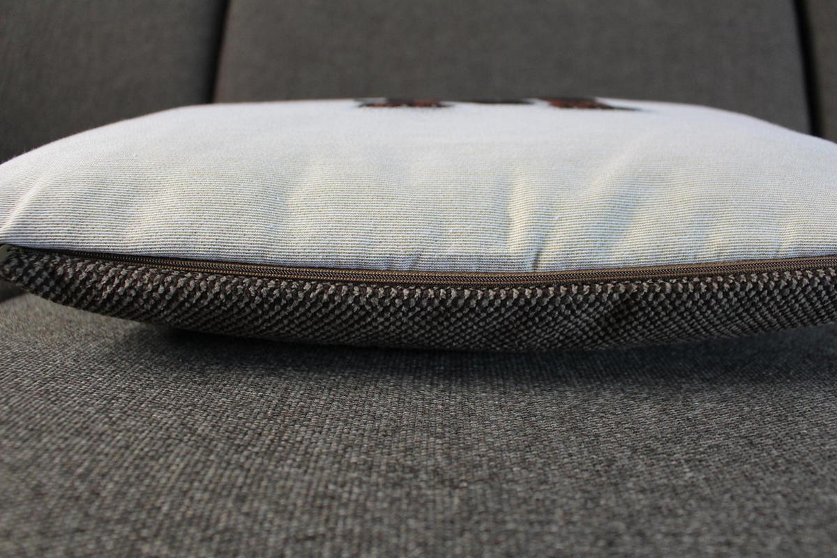 KISSENHÜLLE DACKELKINDER - Schwarz, Textil (45/45cm) - Yve! decoration