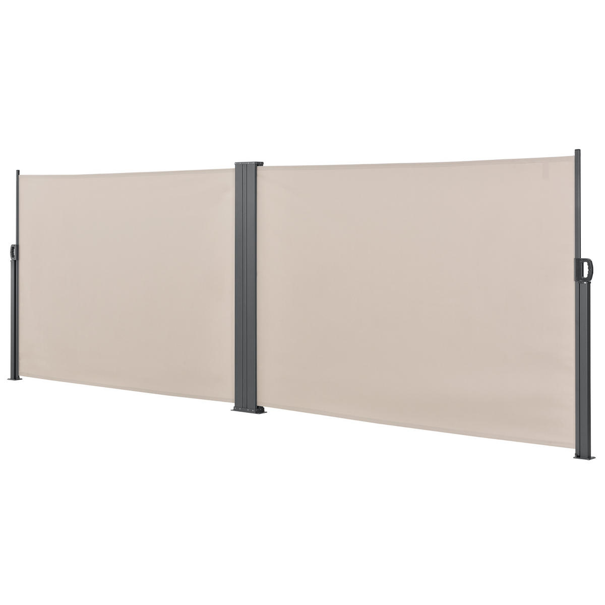 SEITENMARKISE Alcazaba - Sandfarben, Textil (300/160cm) - pro.tec