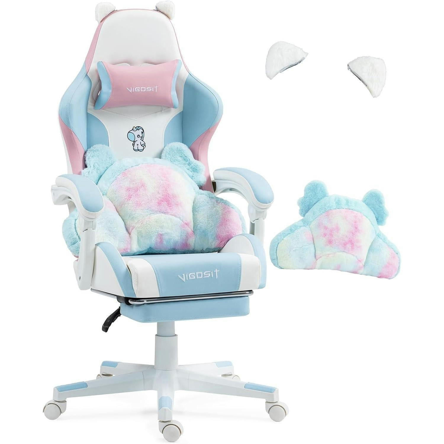 XXXLutz Gaming Blau 59x77x25 cm