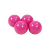 BÄLLE für Bällebad, Kinder Spielbälle, Plastikbälle 50 pcs.: Dunkelrosa - Pink, Textil (7/7/7cm) - MeowBaby