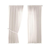 SCHLAUFENGARDINE 2ER SET »Jena« HxB 250x300 cm Creme - Creme, Textil (300/250cm) - Gardinenbox