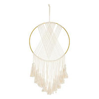 TRAUMFÄNGER Makramee Soline 75/34 cm - Beige, Textil (36/77.2/36cm) - Atmosphera Createur d´interieur