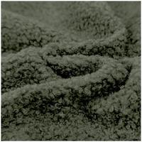 BOUCLESTOFF Quelle Dunkelgrün– 315 g/m², 140 cm breit, weich & robust, feuer- & UV-resistent - Dunkelgrün, Textil (140/100cm) - Dreamroots