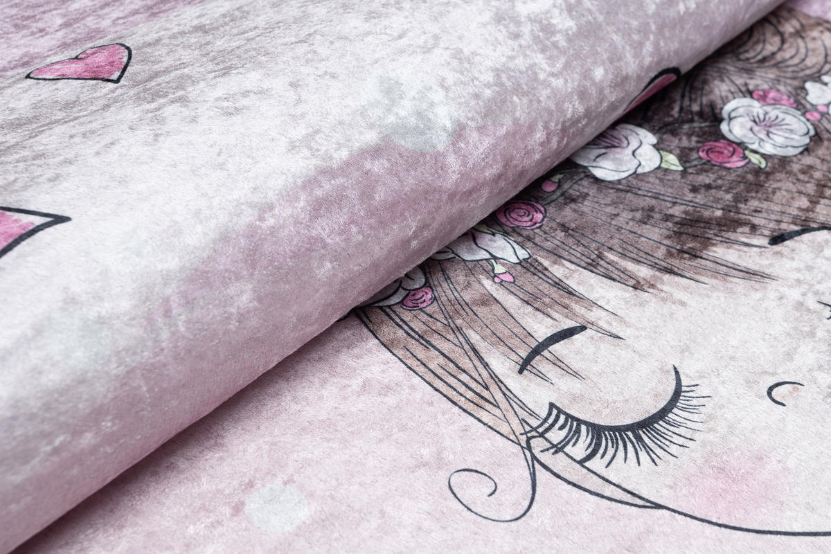 TEPPICH EMMA Grau 120/170 cm - Grau, Kunststoff (120/170cm) - Tapiso