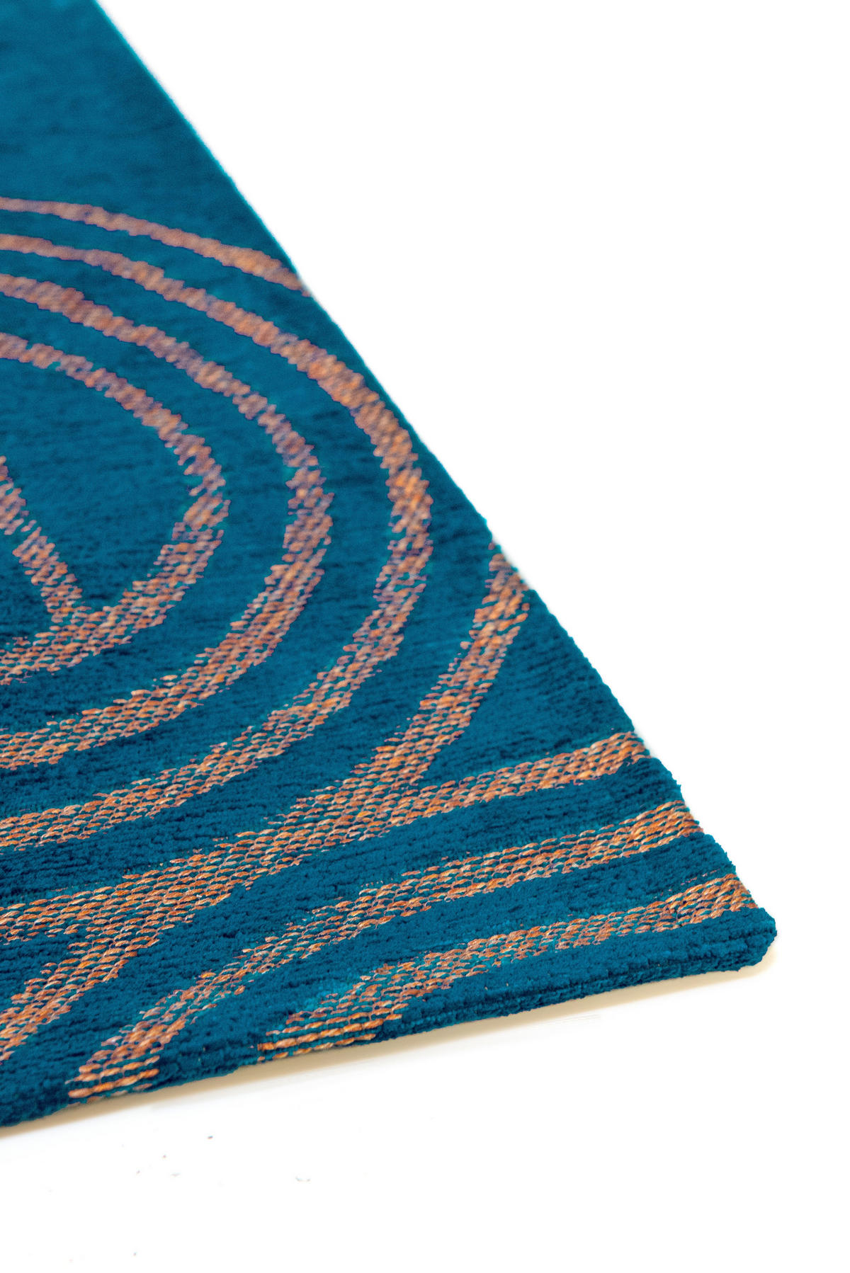 TEPPICH modern Flachgewebe FEVER Blau 240 x 340 cm - Blau, Textil (240/340cm) - Novatrend