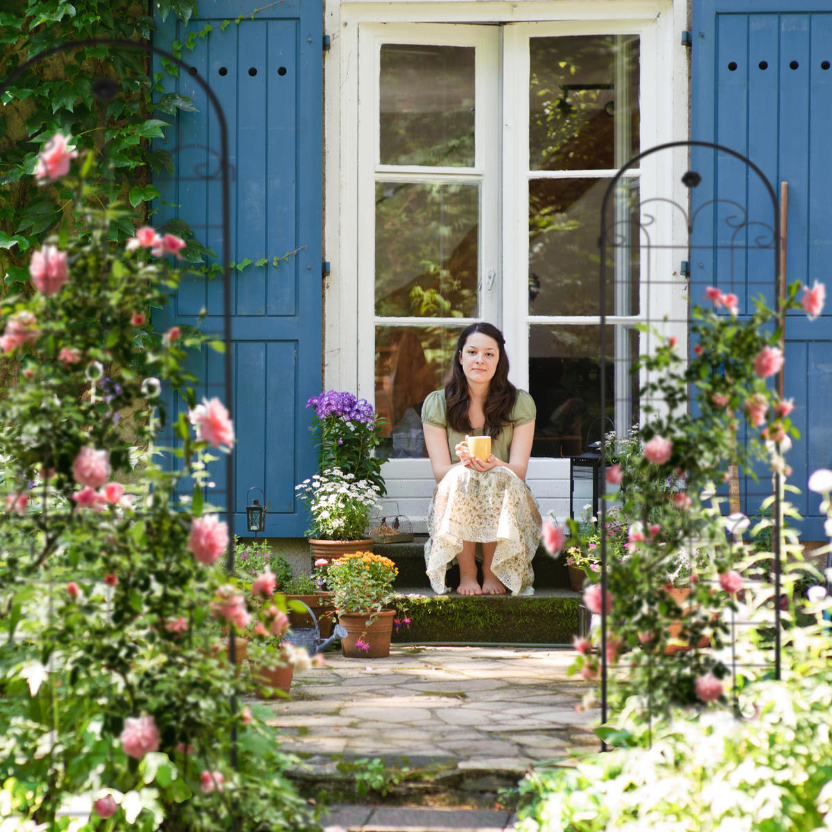 2xRANKGITTER - Schwarz, Metall (50/180/1.5cm) - Relaxdays