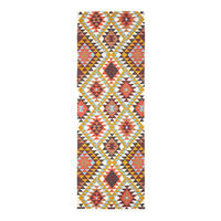 BAUMWOLLTEPPICH-LÄUFER Oslo geometrisch 66/200 cm - Multicolor, Textil (66/200cm) - Homescapes