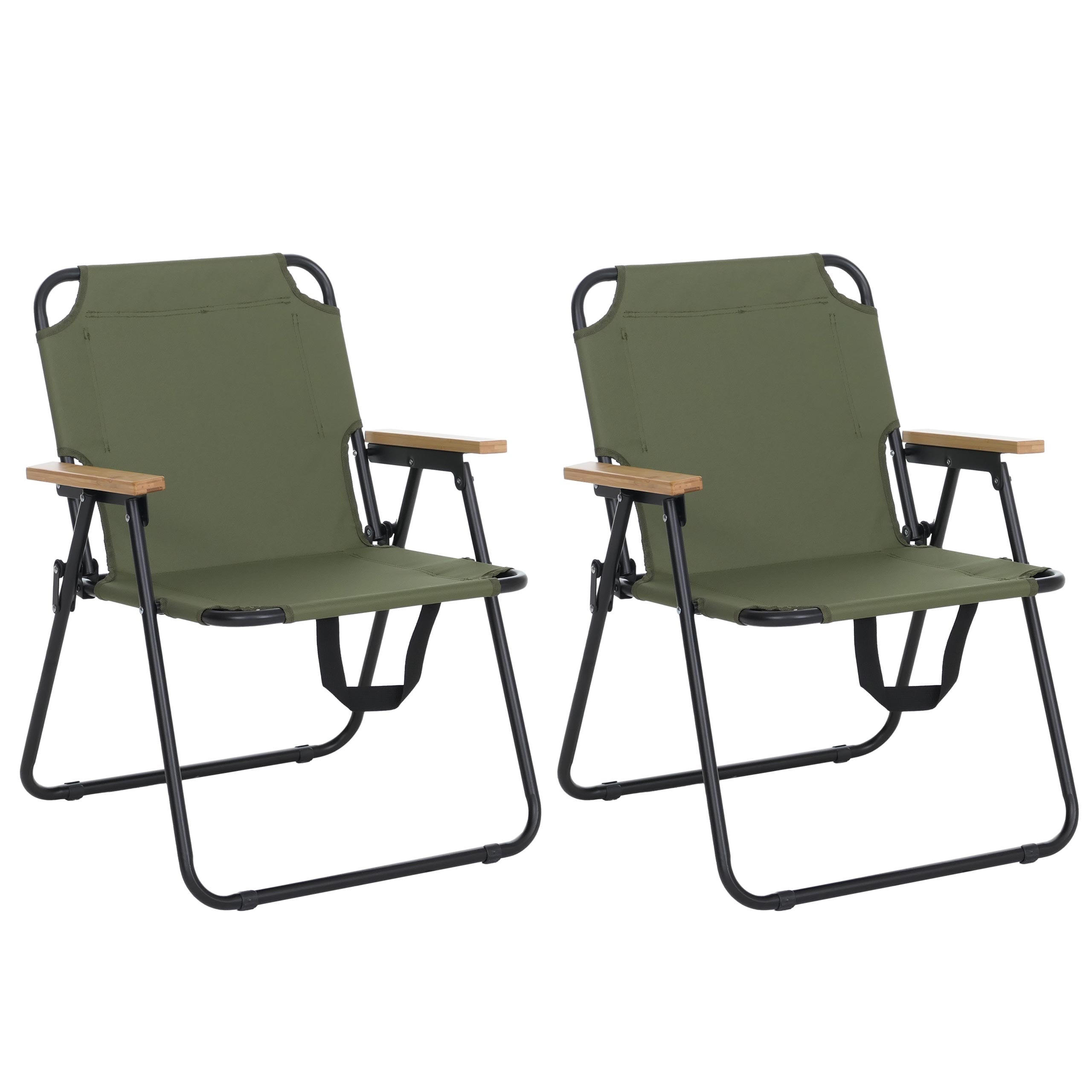 CAMPINGSTUHL Grün - Grün, Textil (57/71/57cm) - MCW
