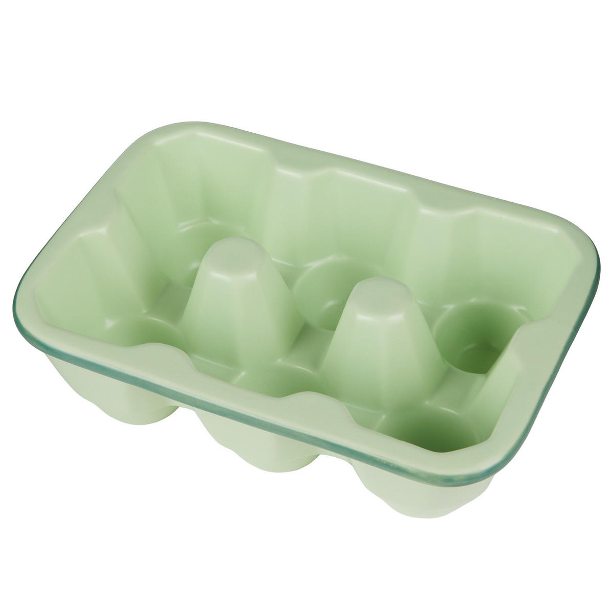 EIERAUFBEWAHRUNG Eggs On - Grün, Keramik (11/5/16cm) - Butlers